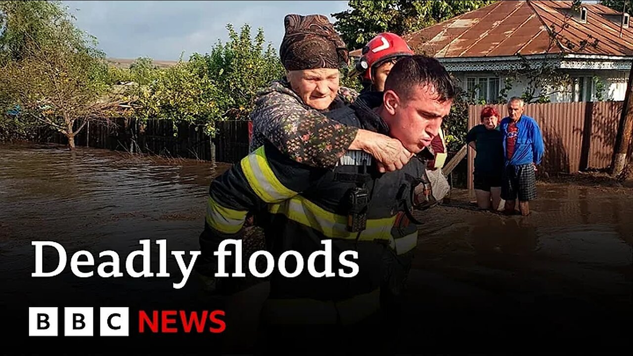 Central and eastern Europe devastated by deadly floods / BBC News