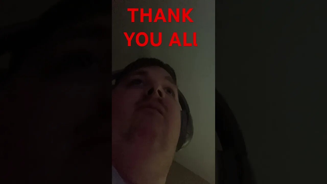 🔥Thank You All!!! #shorts ##youtubegaming #thankyou #disabledyoutuber @DBUGSTUDIO9615