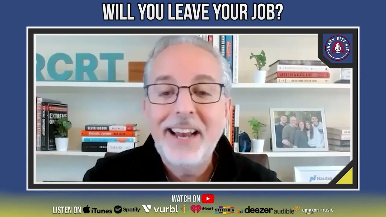 Shark Bites: Will You Leave Your Job with Evan Sohn, CEO of Recruiter.com