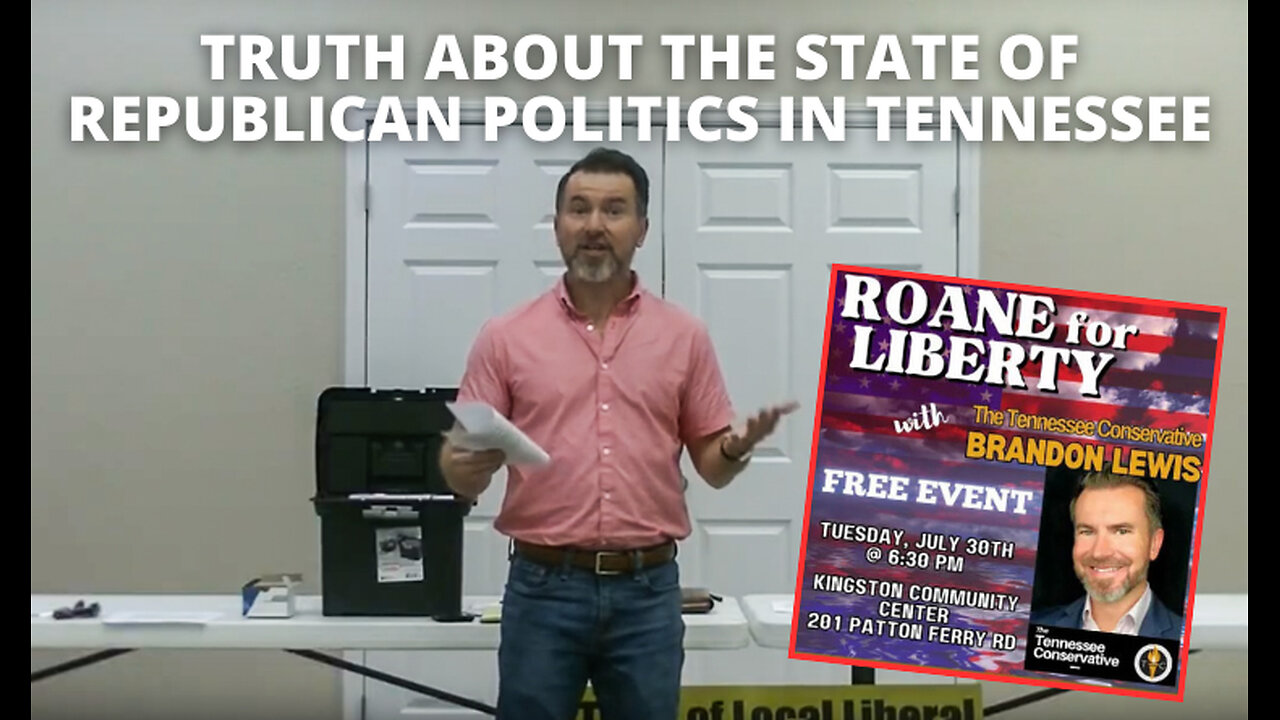 Truth About The State Of Republican Politics In Tennessee