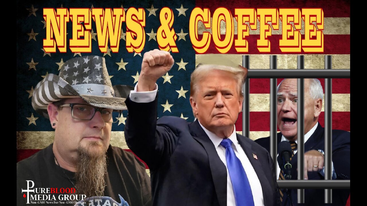 NEWS & COFFEE- AN OVER EAGER SHERRIFF, TIM WALZ IN BIG TROUBLE, TRUMP COACHELLA RALLY AND MORE