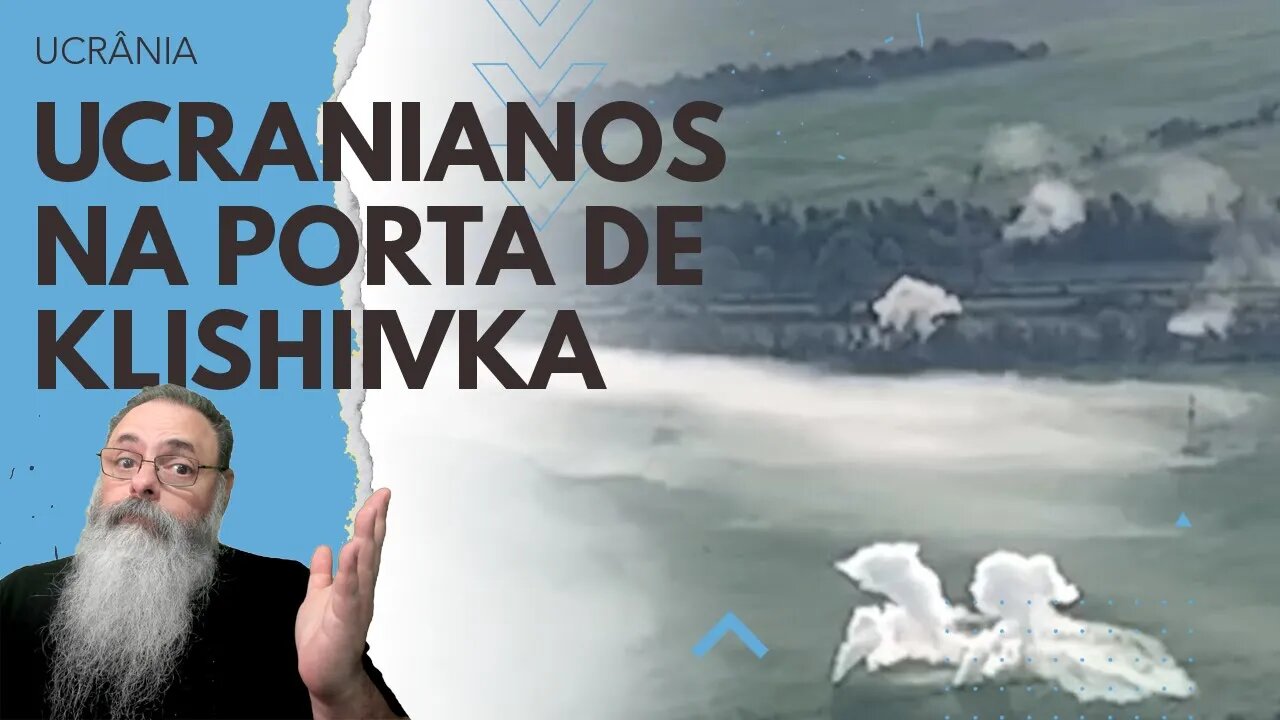 UCRANIANOS AVANÇAM em VÁRIOS PONTOS do FRONT e chegam a ENTRAR em KLISHIIVKA para RETOMAR BAKHMUT