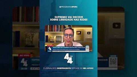 STF mata no peito e vai julgar ação que regula as redes sociais #shorts