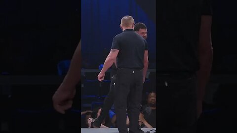 He CALLED OUT the coach after knocking his opponent out COLD