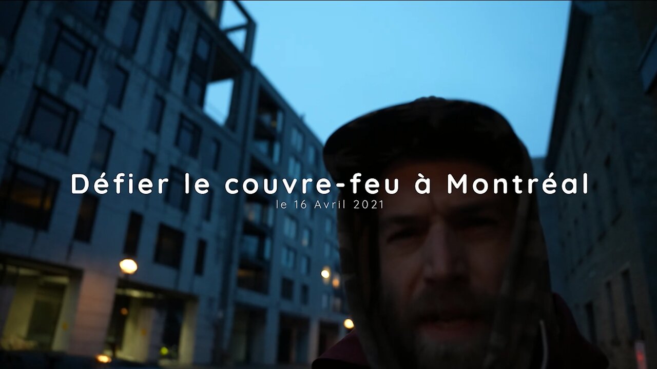 Défier le couvre-feu à Ml le 16 avril 2021