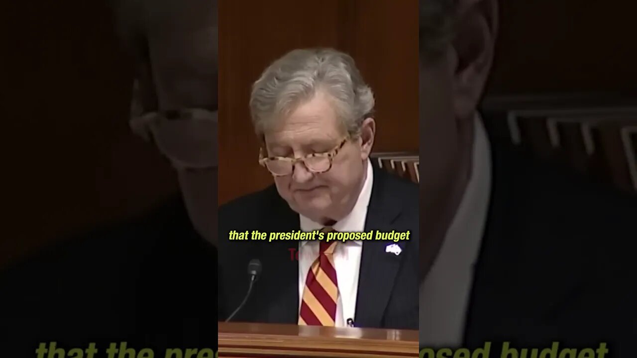 BOOM: Senator Kennedy forces Janet Yellen to tell the TRUTH about Biden's budget