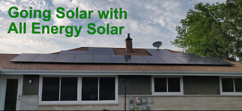 Going Solar with All Energy Solar - Part 1