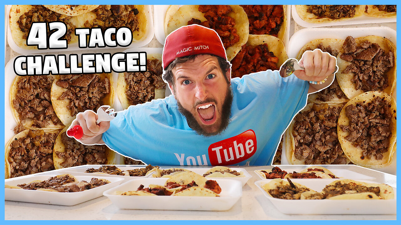 WIN UNLIMITED FREE TACOS For Setting The New Eating Record (Taco Food Eating Challenge)