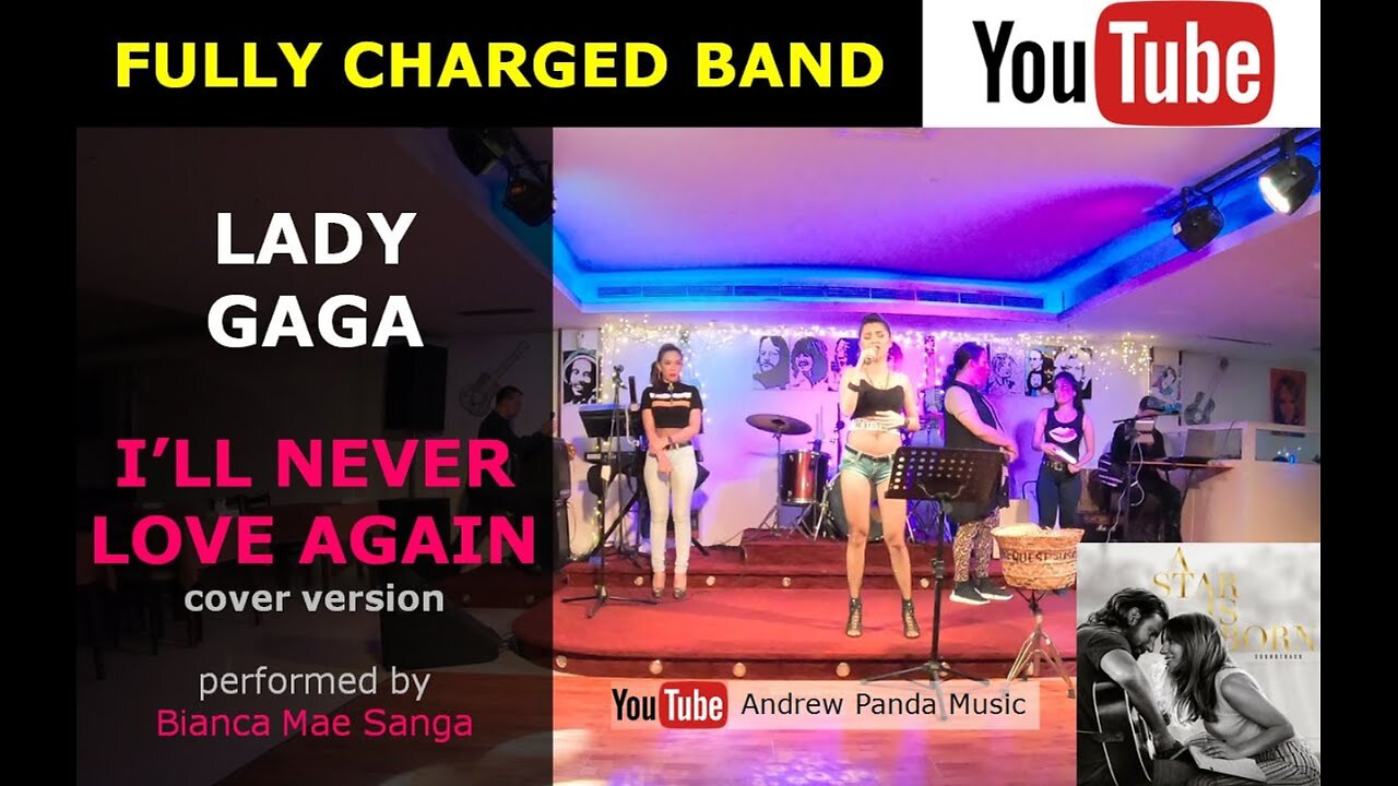 LADY GAGA - I'LL NEVER LOVE AGAIN (Live cover version @ Buddy's Bar ABH) #viral #LadyGaga #UAE #ph