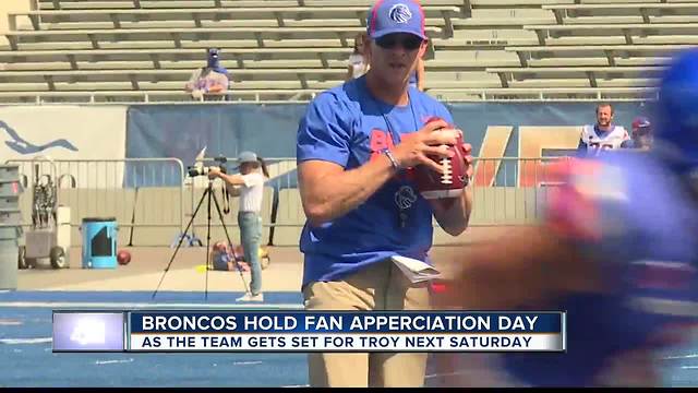 Broncos host Fan Appreciation Day on the Blue