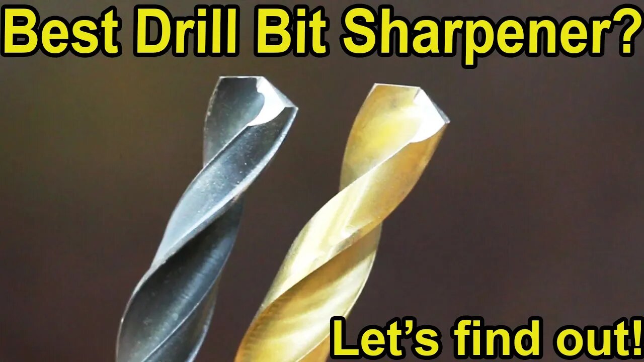 Which Drill Bit Sharpener is Best? Let's find out! Chicago Electric, Drill Doctor, Bosch, Goodsmann