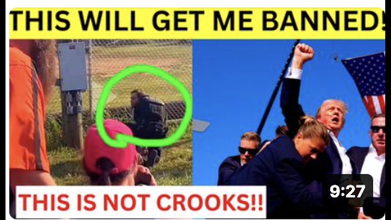 New Proof Trump Rally Shooter Is NOT Crooks!