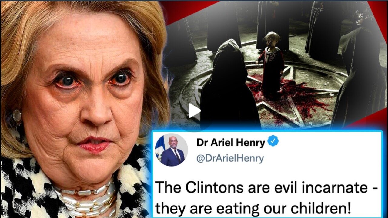 THE CLINTONS SECRET PEDOPHILE & CANNIBAL CLUB IN HAITI EXPOSED / REMIX