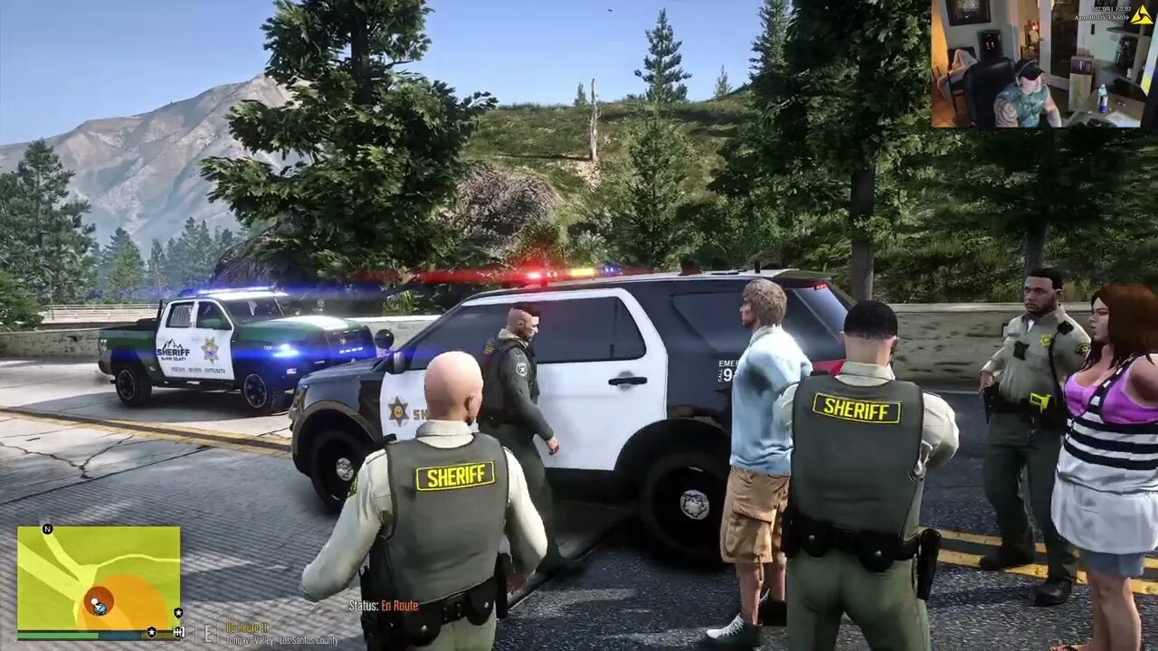 LSPDFR PATROL... STREET FIGHT IN BLAINE CNTY!!!!