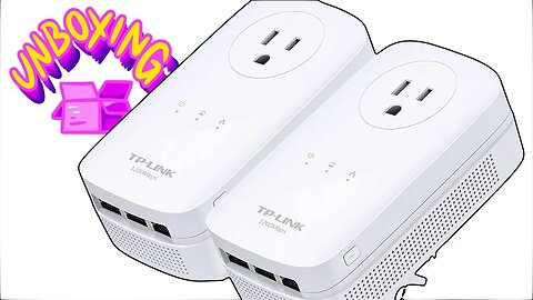 TP-Link Powerline Ethernet unboxing