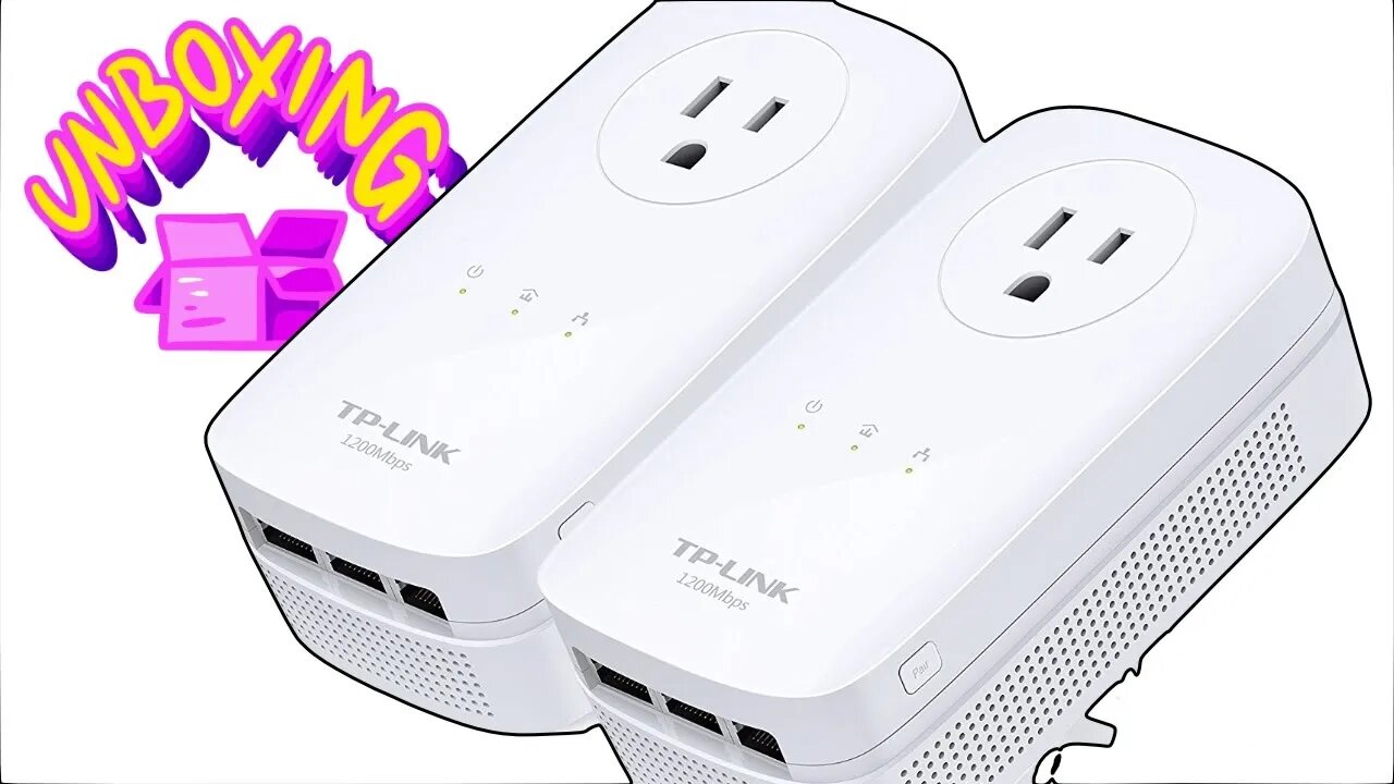 TP-Link Powerline Ethernet unboxing