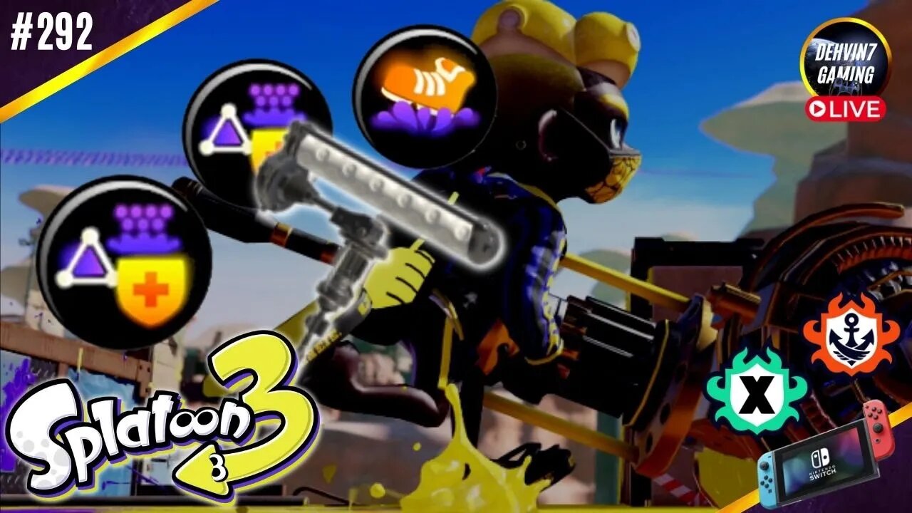 Walking through enemy shots with Dynamo Roller! | Splatoon 3 Gameplay Livestream