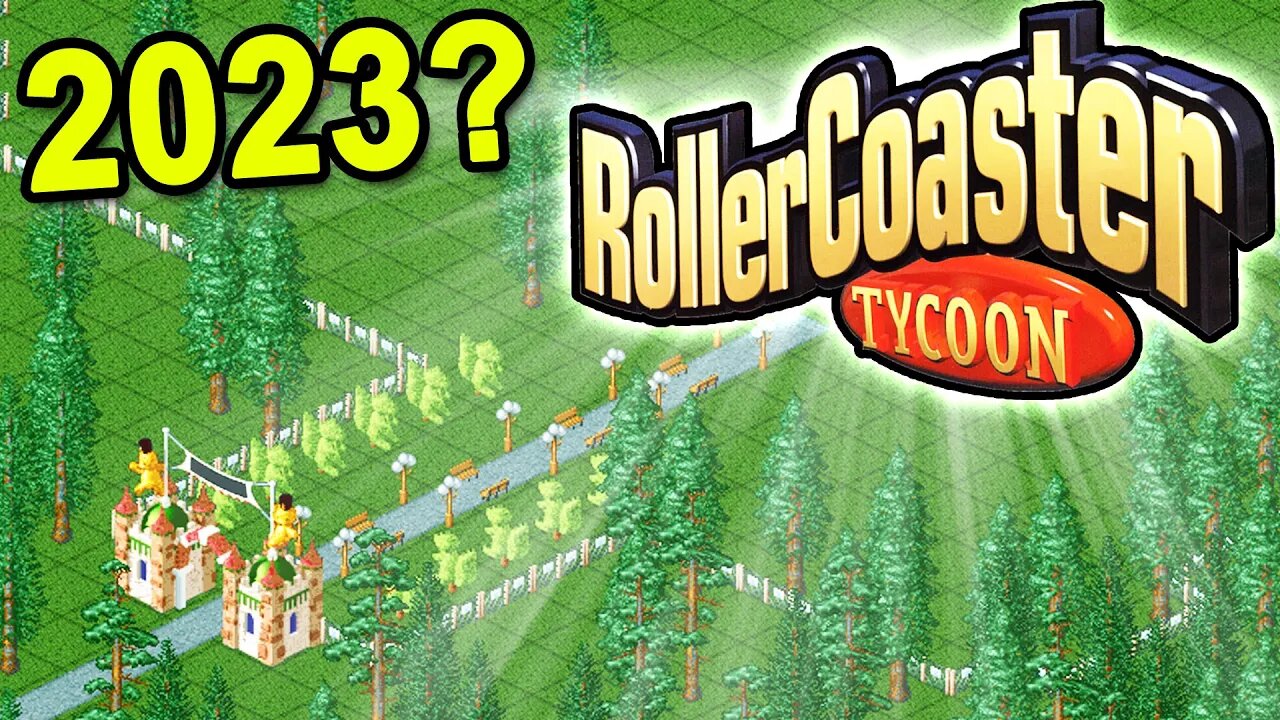 Playing RollerCoaster Tycoon in 2023??