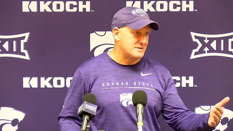 Kansas State Football | Chris Klieman Press Conference | Oklahoma State 26, K-State 13