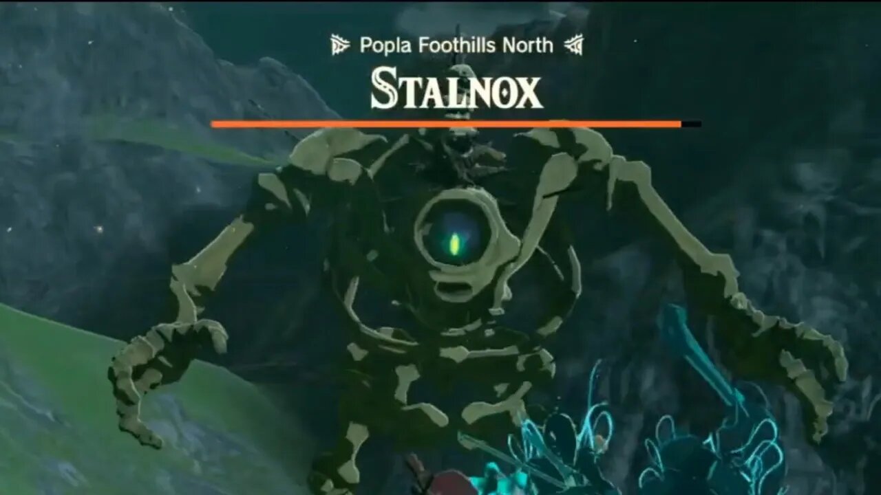 Defeating Stalnox (Popla Foothills North) - The Legend of Zelda: Tears of the Kingdom