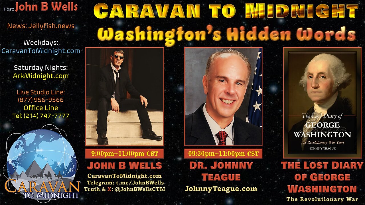 Washington's Hidden Words - John B Wells LIVE