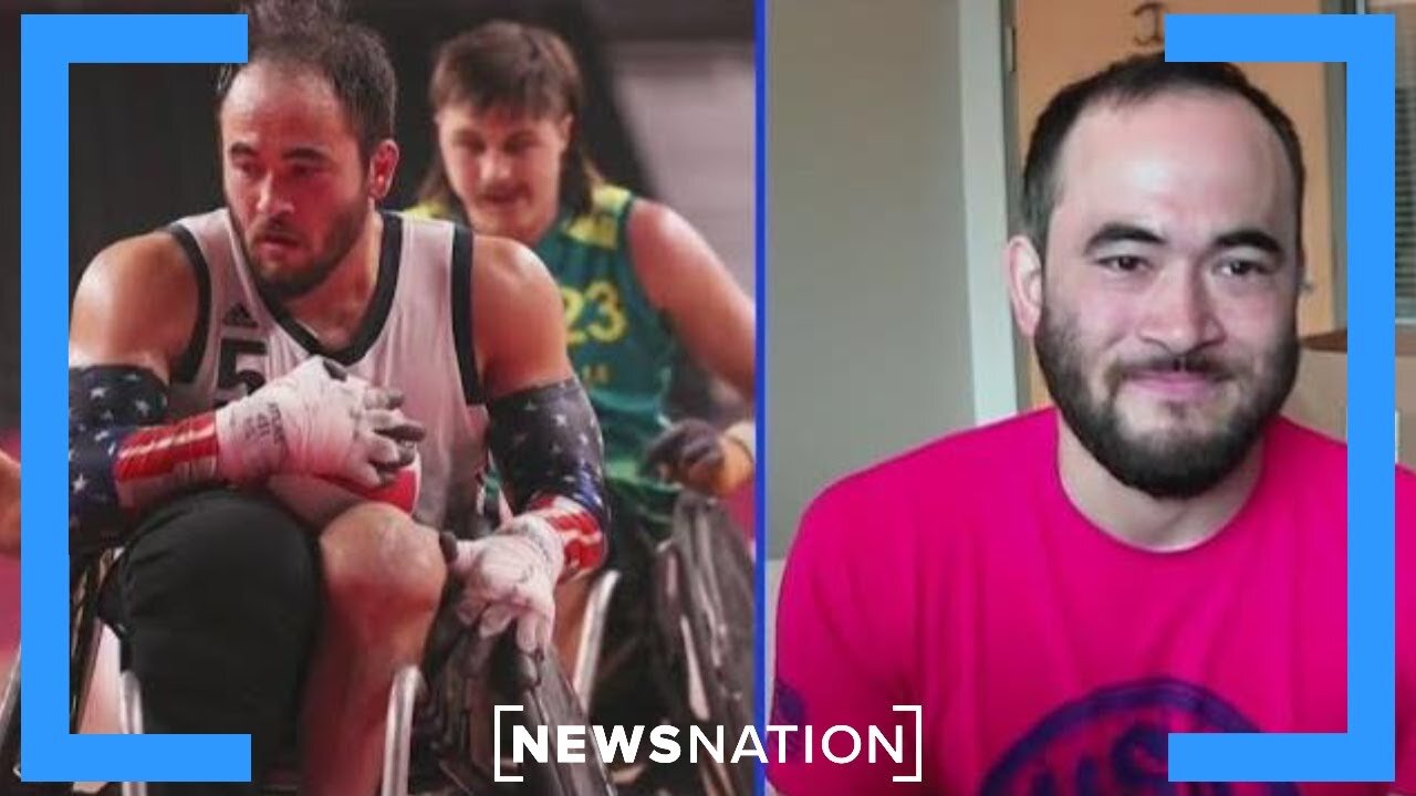 Wheelchair rugby captain shares details competing in Paralympics | NewsNation Live| TN ✅