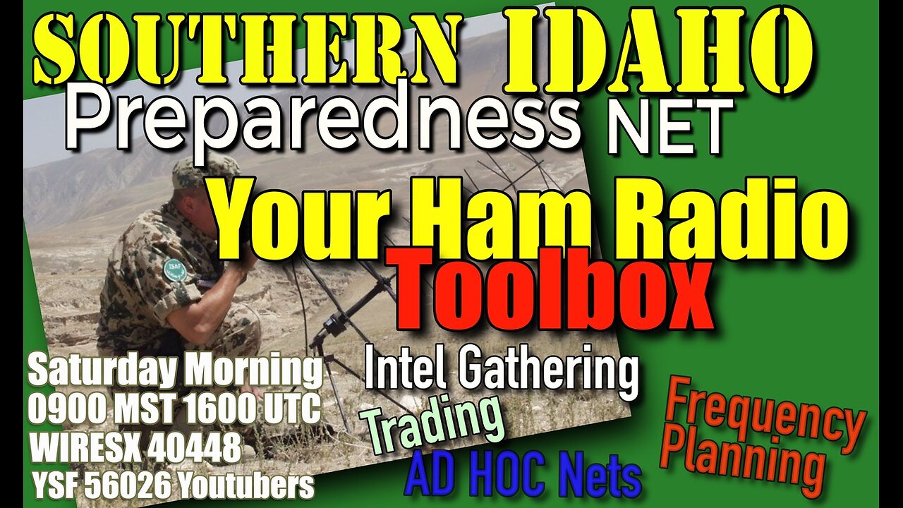 SHTF Radio Toolbox - S. Idaho Preparedness Net