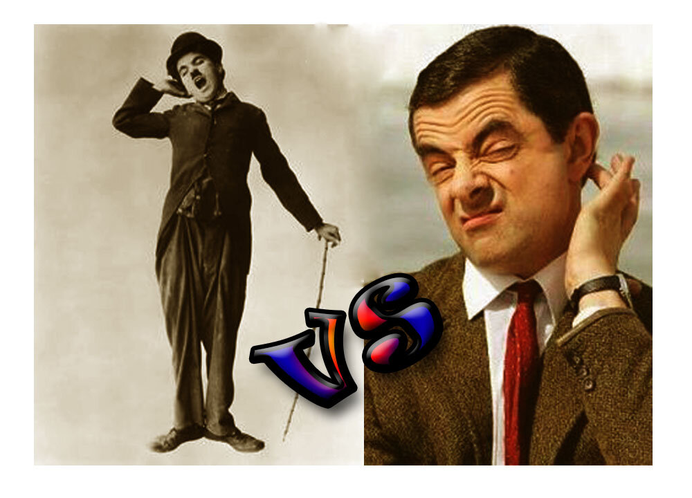 mr bean vs charlie chaplin