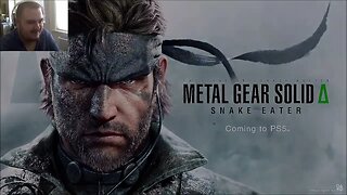 Metal Gear Solid Snake Eater Trailer Reaction