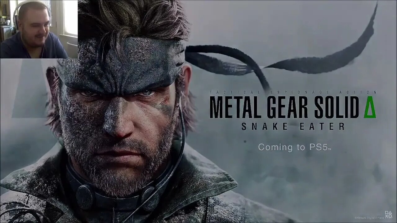 Metal Gear Solid Snake Eater Trailer Reaction