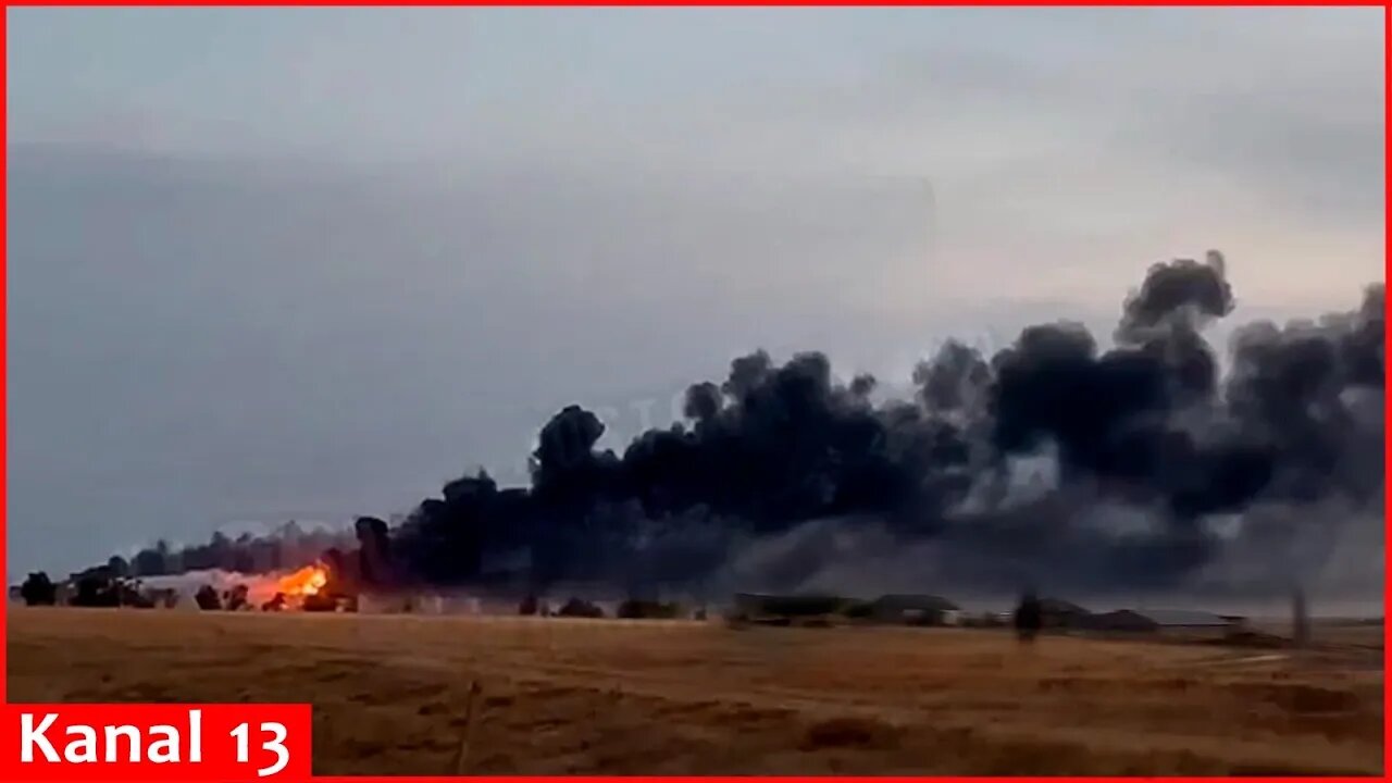 The ongoing fire at an oil base in Rostov has spread to new oil tanks