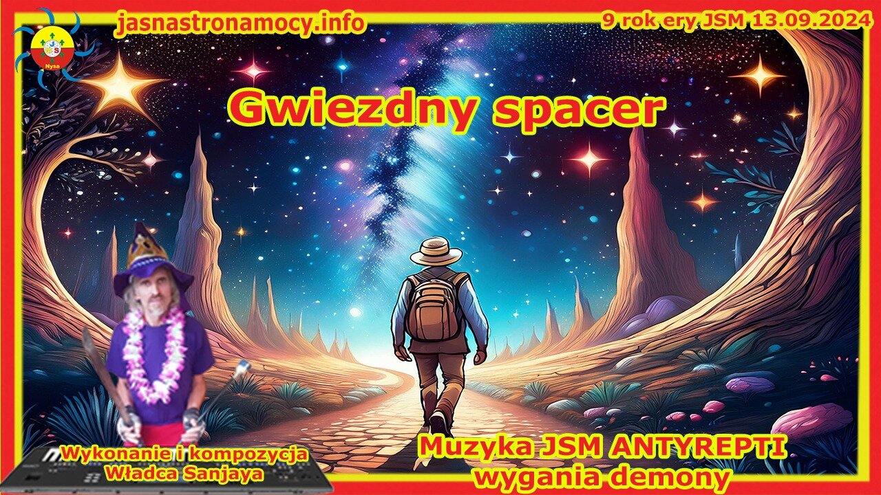 Gwiezdny spacer Wykonanie i kompozycja Władca Sanjaya Muzyka JSM ANTYREPTI