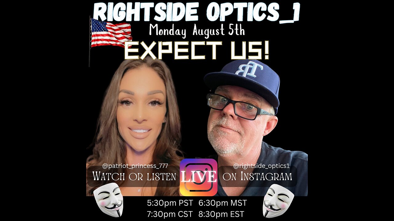 Live with Rightside & Patriot Princess!