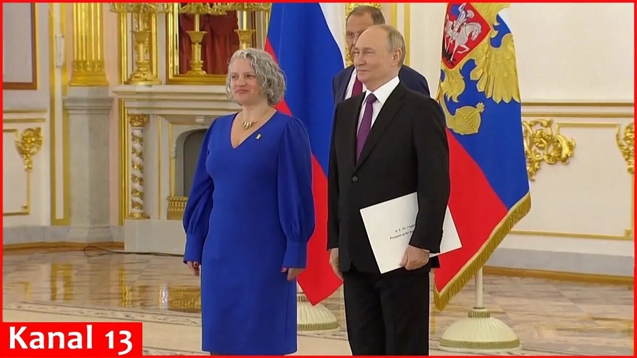 President Putin receives credentials of new foreign ambassadors posted to Moscow