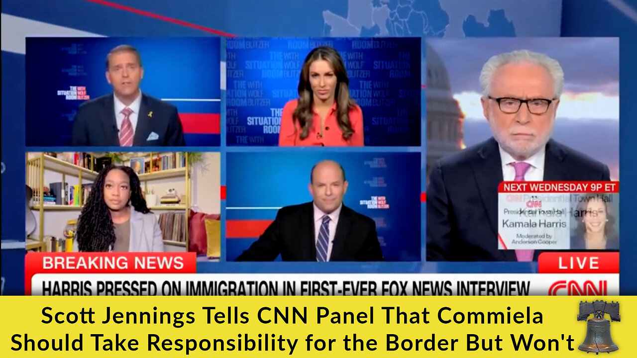 Scott Jennings Tells CNN Panel That Commiela Should Take Responsibility for the Border But Won't