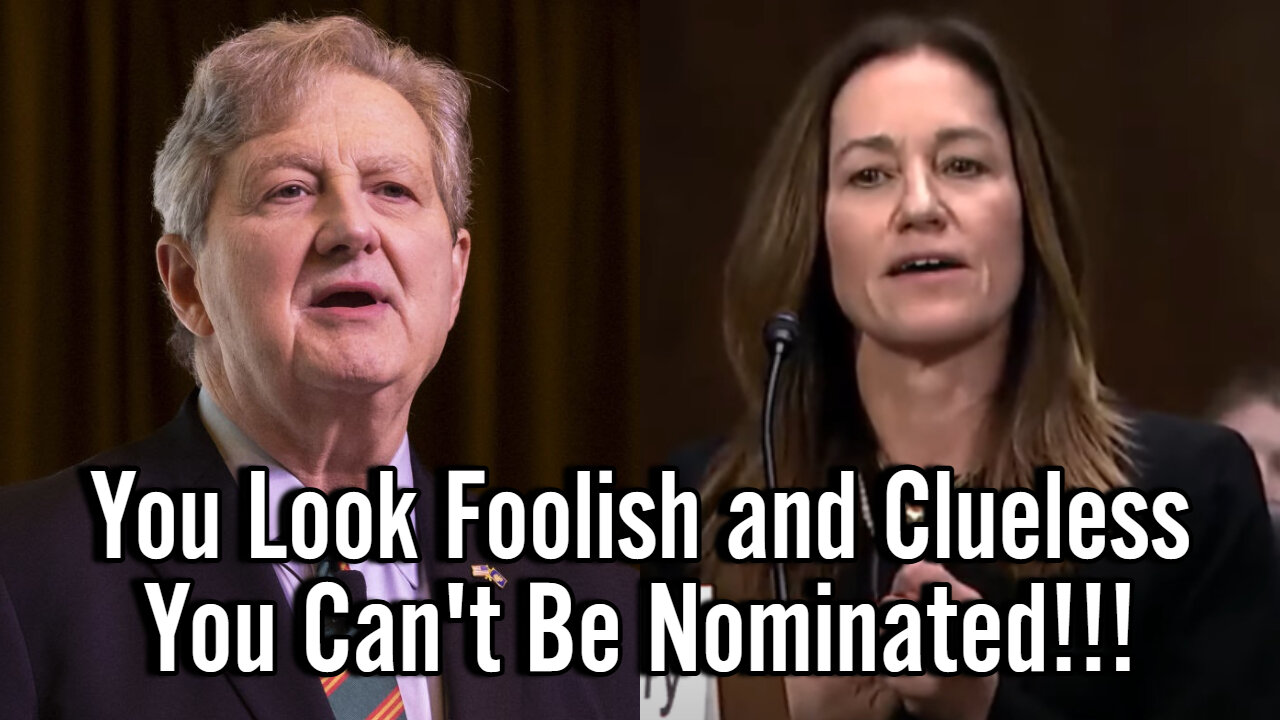 Senator Kennedy Makes Biden Nominee Look FOOLISH with Rapid Fire Questions