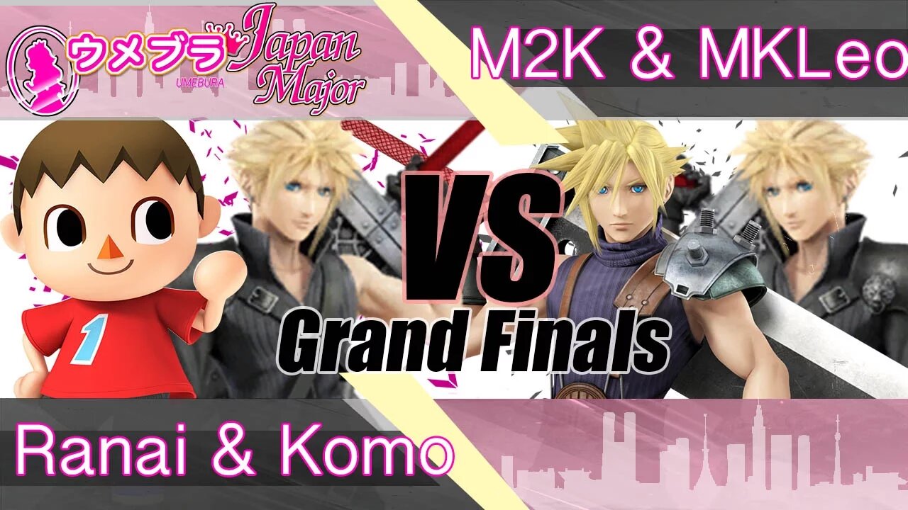 Ranai & Komorikiri vs. MVG FOX|Mew2King & MKLeo - Wii U Doubles Grand Finals - Umebura Japan Major