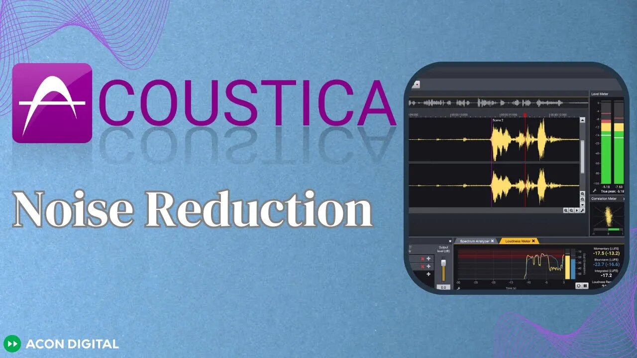 Acoustica 09: Noise Reduction (DeNoise 2)