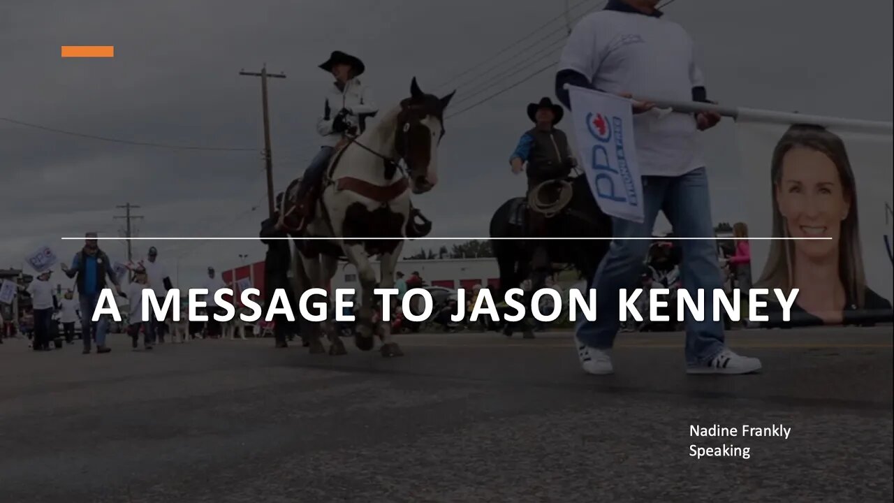 A Message to Jason Kenney | Trucker Protest | Coutts AB