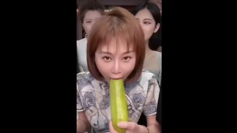 She SWALLOWED it WHOLE!