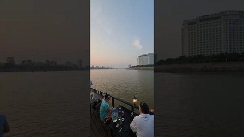 $8 River Cruise Phnom Penh Cambodia 🇰🇭 #shorts #phnompenh #mekong #expat
