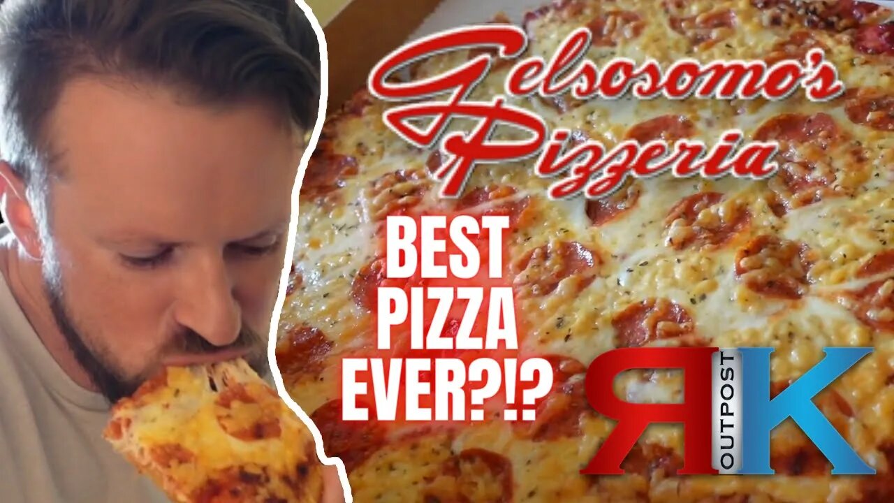 My FAVORITE Pizza Of All Time! | Gelsosomo's Pizza Review - RK Outpost Eats