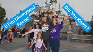 5 More "Did You Know" Fun Facts About The Disneyland Resort.