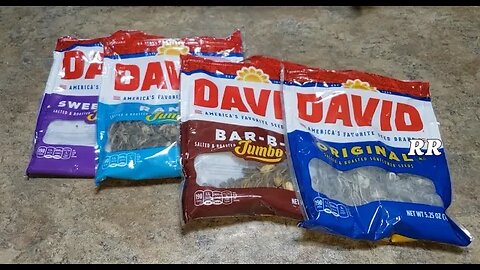 David Sunflower Seeds Variety Pack, never knew I needed these in my life