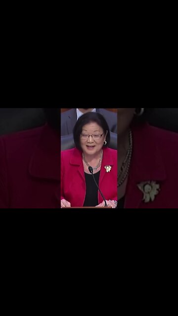 Democrat Mazie Hirono Owns Herself During Biden’s SCOTUS Hearing #shorts