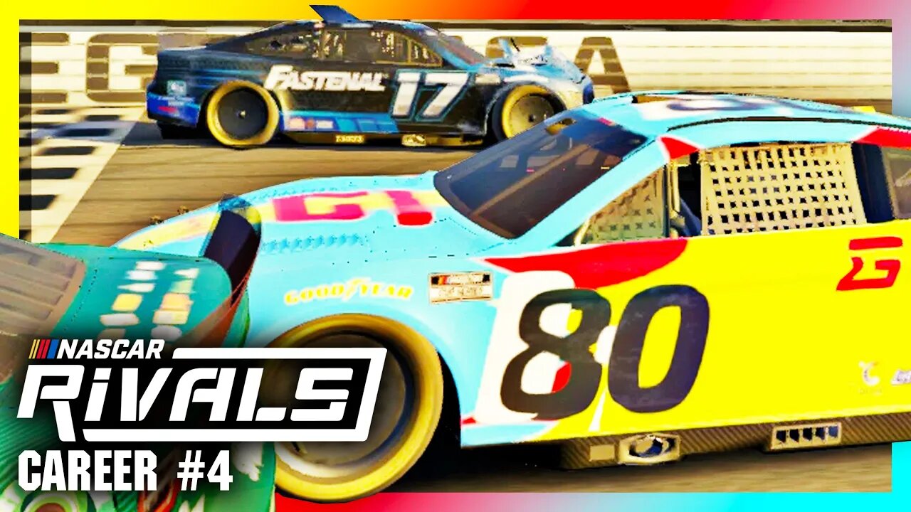 THAT TALLADEGA FINISH THO 👌👀 // NASCAR Rivals Career Ep. 4