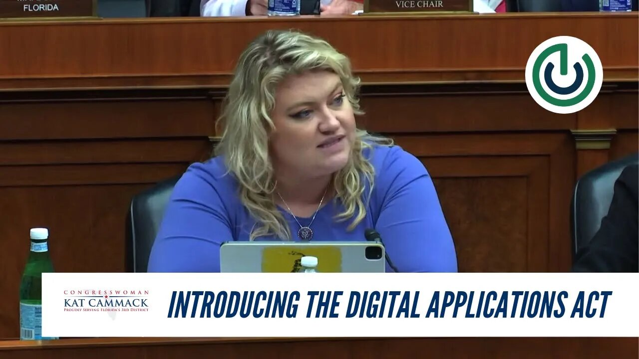 Rep. Cammack Introduces Bipartisan DIGITAL Applications Act To Close Digital Divide In E&C Markup