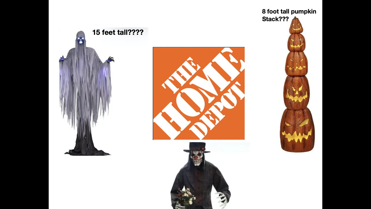 Home Depot 2022 Halloween Animatronics revealed! (IN APRIL AND MAY???😱)