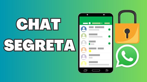Creare una CHAT SEGRETA con LUCCHETTO su WhatsApp - spiegato semplice