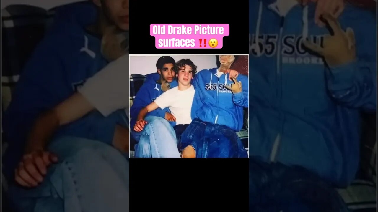 Old Drake pic surfaces..Zesty or Nah?🤔